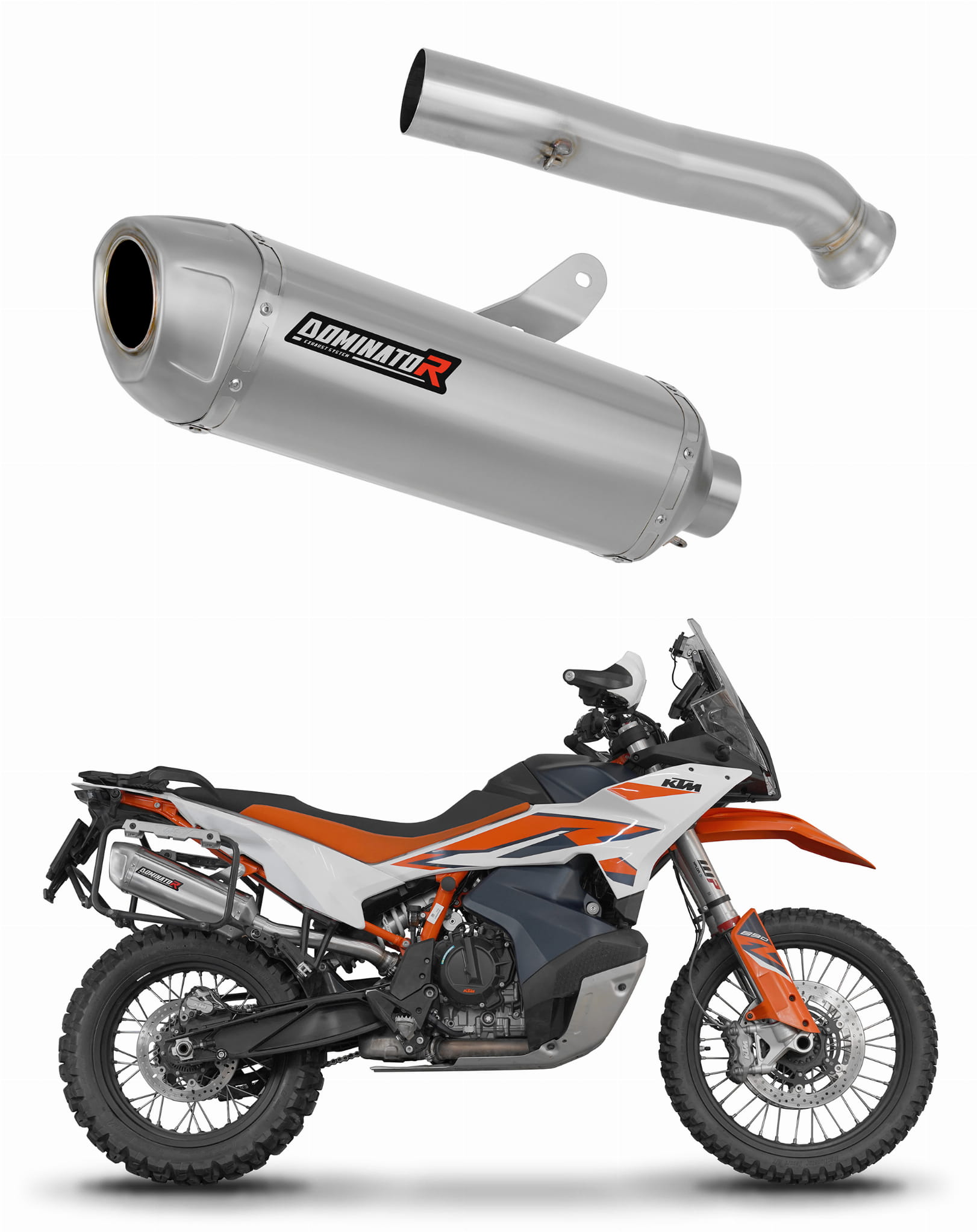 KTM 790 Adventure / R 2019 – 2025 Exhaust Silencer Muffler S6 + dB killer