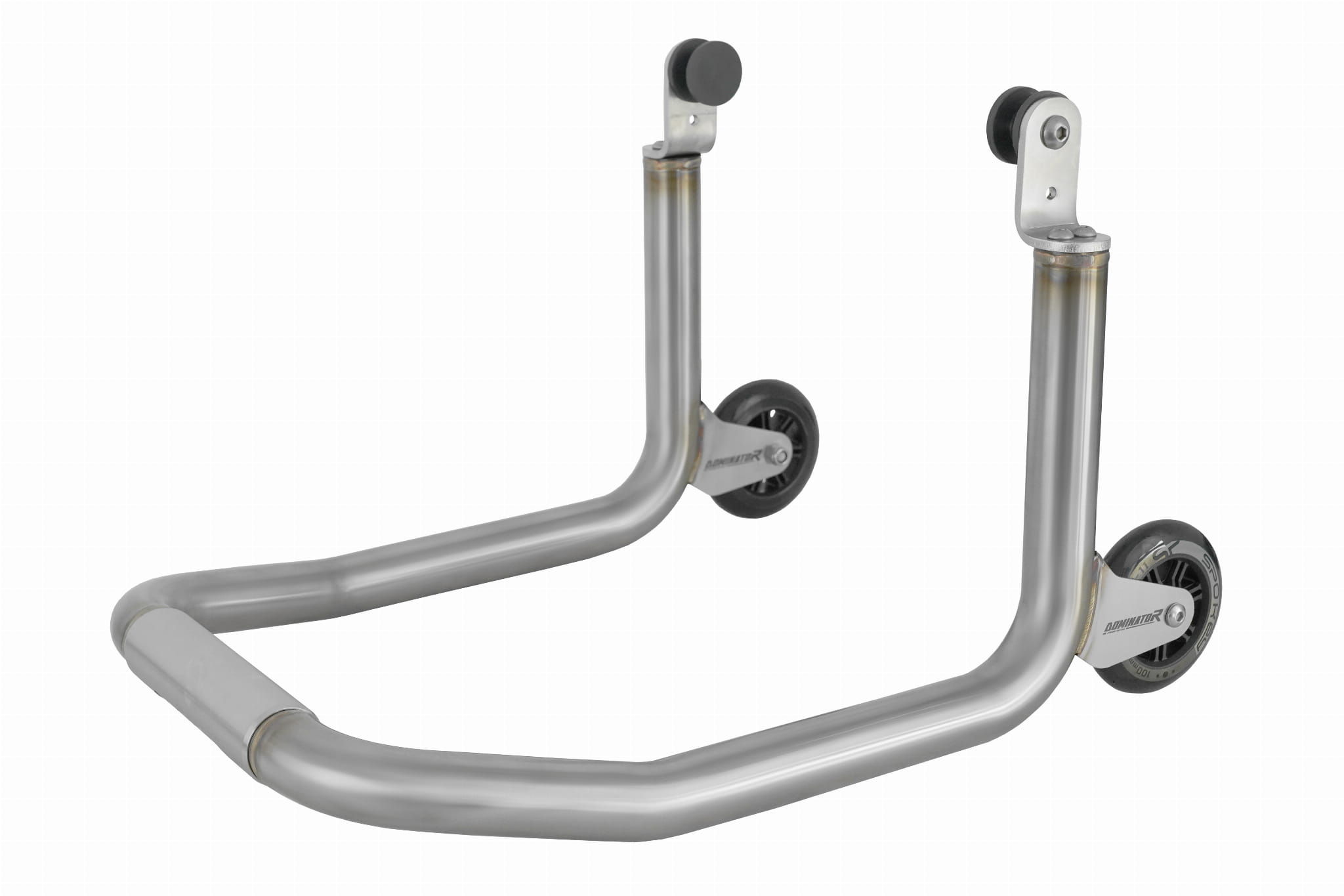 DOMINATOR Rear Motorcycle Stand / Lift for Racing Hooks Mounts – Stainless Steel